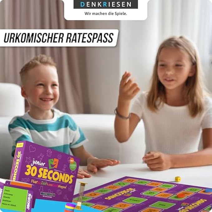 rayihni - 30 SECONDS JUNIOR - فقط الوقت يمكن أن يوقفكم! | من 7 سنوات | 3+ لاعبين | ألعاب حفلات لجميع أفراد العائلة | لعبة لوحية | 16 لاعب وأكثر ممكن - Image 3